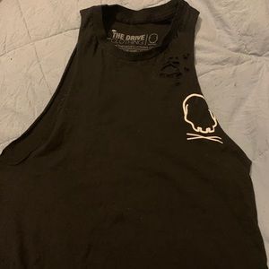 Skull tank top